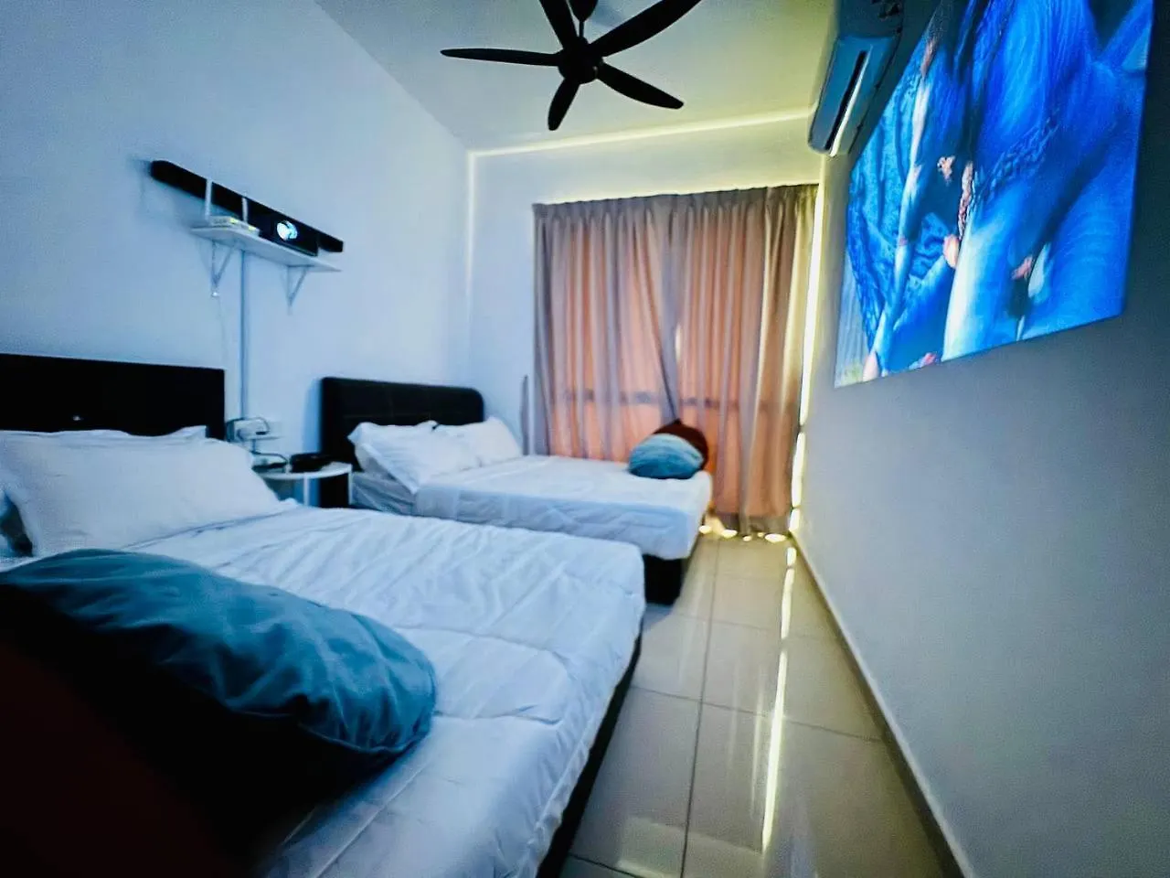Apartament Modern Family-Fun Suites - Infinity Pool, Massage Chair, Indoor-Cinema With Balcony - M2 Bukit Mertajam Malezja