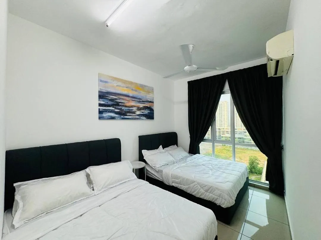 Apartament Modern Family-Fun Suites - Infinity Pool, Massage Chair, Indoor-Cinema With Balcony - M2 Bukit Mertajam